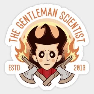 The Gentleman Scientist Sticker